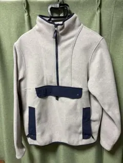 patagonia フリース ハーフジップ グレー