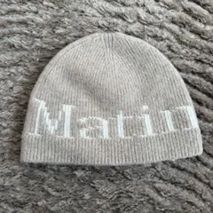 2025年最新】Matin Kim カラー：ベージュ系 ニット帽・ビーニー