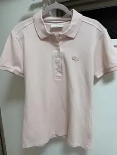 新品未使用 LACOSTE X スナイデル 半袖ポロシャツ ピンクショート丈