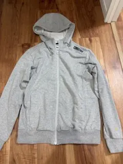 CONVERSE ジップパーカー グレー M