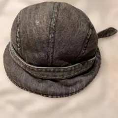 希少なヴィンテージOn Side By PERSONSデニムハット