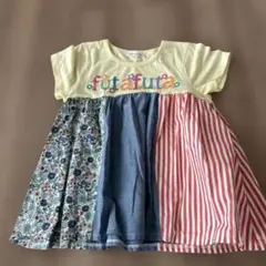 futafuta 半袖 トップス 130cm パッチワークのサムネイル