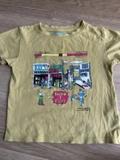 JUNK SOUL STREET FIGHTER II Tシャツ 100 黄色