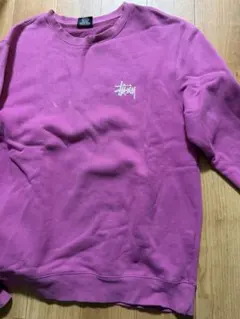Stussy パープル トレーナー