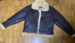 b3フライトジャケット　ムートン　レザージャケット