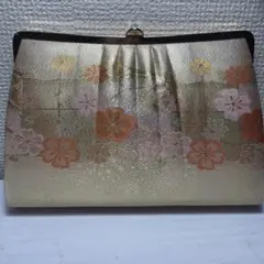 【値下げ4/8】花柄デザイン 和装用バッグ