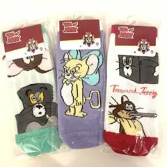 トムジェリ トムとジェリー のびのび　ソックス