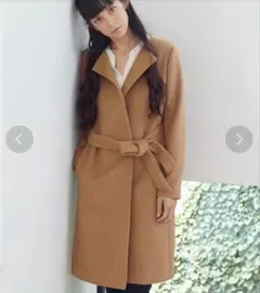 GREEN LABEL RELAXING ◆CR Ｗ/シャギーWRAPコート◆