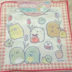 新品未使用　3枚セット　すみっコぐらし ミニガーゼハンカチ　綿100 ミニタオル
