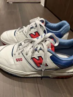 New Balance 550 ホワイト/ブルー/レッド
