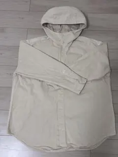 TIGRE BROCANTE フード付きシャツ ベージュのサムネイル