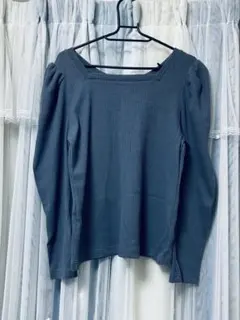 GU 前後2way パワーショルダーリブカットソーXL