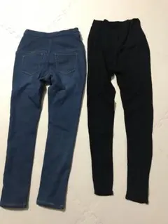 マタニティ　裏起毛パンツ　レギンス