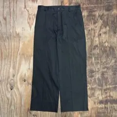 00s NIKE ナイロン スラックス パンツ センタープレス ブラック テックのサムネイル