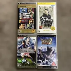 PSP ゲーム 4本セット