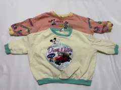 2点セット 90cm ディズニー リトシー スウェット トミカ ミッキー