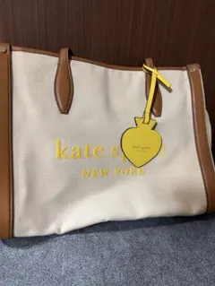 kate spade トートバッグ ベージュ/ブラウン