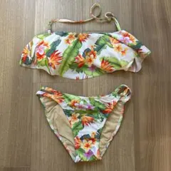 トロピカル柄 セパレートビキニ