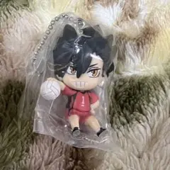黒尾鉄朗　でふぉフィグ！ ハイキュー‼︎ 音駒高校キーホルダー