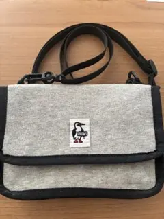 CHUMS ショルダーバッグ グレー/ブラック