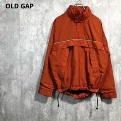 OLD GAPアノラックパーカー90s XSオレンジ古着オールドギャップ