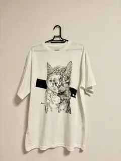 ネコルト ビッグTシャツ 白 メンズのサムネイル