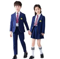 卒園式　卒業式　女の子 6点セット 小学生 フォーマル スーツ 卒服 キッズ