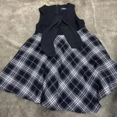 COMME CA ISM モノトーン ワンピース 110cm