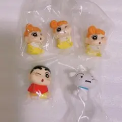 クレヨンしんちゃん　ガチャガチャ　ほぺ無にゅ