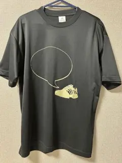 adidas ブラック Tシャツ スニーカーイラスト Lサイズ
