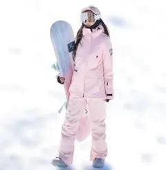 ピンク スノーボードウェア 女性用 ゴーグル付き683