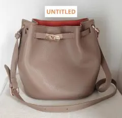【美品】UNTITLED（アンタイトル）ショルダーバッグのサムネイル