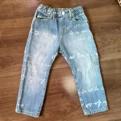 プリントデニムパンツ 100cmのサムネイル