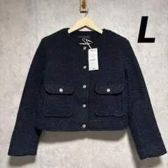 ZARA ブークレジャケット Lのサムネイル