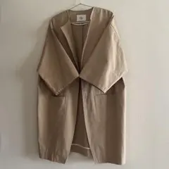 キャンパス　ノーカラー　コクーンコートのサムネイル