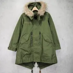 ★シップス ファーライナー付き M-65 フィッシュテールパーカー モッズ(S)