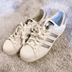 adidas SUPERSTAR ホワイト シルバーのサムネイル