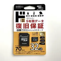Gigastone 32GB microSDカード Class 10