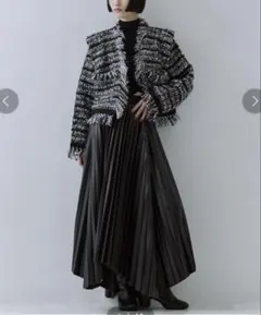 STUDIOUS Faux Leather Pleated SKのサムネイル