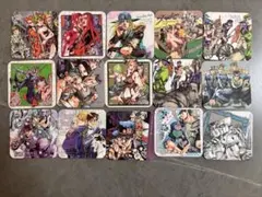 【即購入可】ジョジョ アートコースター 15枚 セット