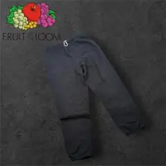 FRUIT OF THE LOOM スウェットジョガーパンツ ブラック