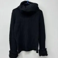 Burberry Blue label ハイネックニット　黒サイズ38 黒　あ8