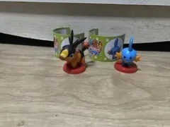 ポカブ　ミズゴロウ　ポケモン ミニフィギュア 2体セット　チョコエッグ