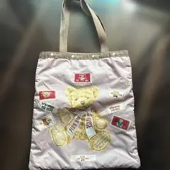 LeSportsac テディベア エコバッグ　ピンクハウス