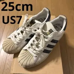 adidas SUPERSTAR 034274 ホワイト ネイビー 25cm
