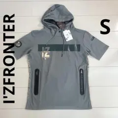 アイズフロンティア パーカー フーディー ストレッチ 半袖フーディー S