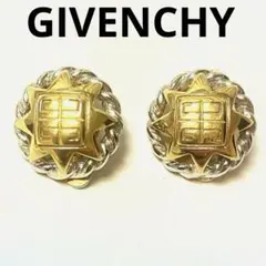 GIVENCHY ジバンシィ 4Gロゴ 星 スター コンビ 金銀 イヤリング