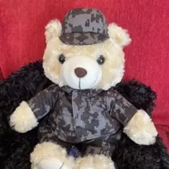 迷彩柄ぬいぐるみ
