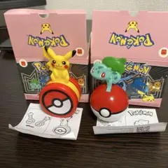 ハッピーセット　ポケモン フィギュア ピカチュウ フシギダネ