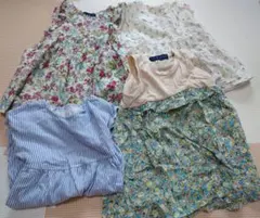 ベビー用ワンピース まとめ売り　80センチ　女の子のサムネイル